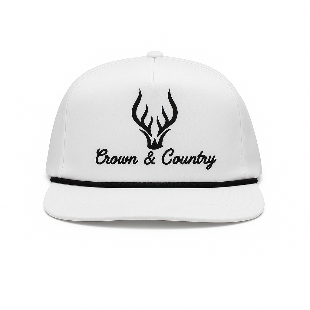 Signature White Rope Hat