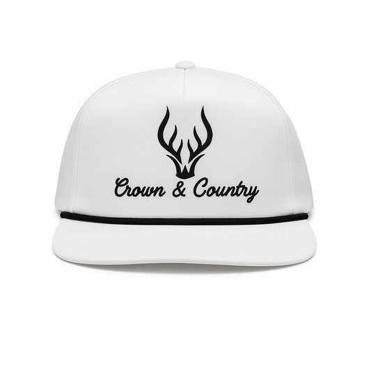 Signature White Rope Hat