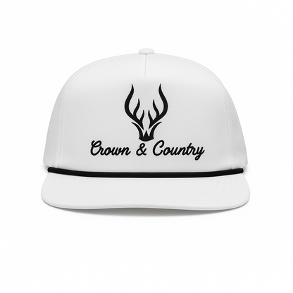 Signature White Rope Hat