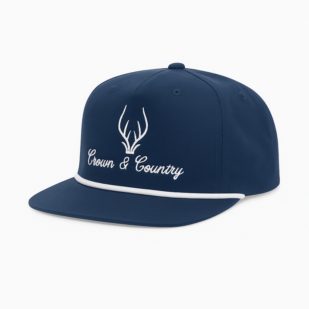Signature Steel Blue Rope Hat