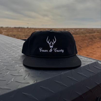 Signature Jet Black Rope Hat